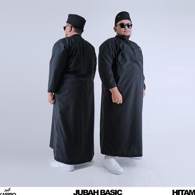 Kabiro Jubah Basic Jubah Jumbo Jubah Besar Jubah BSize Gamis Pria Jumbo Gamis Pria BSize