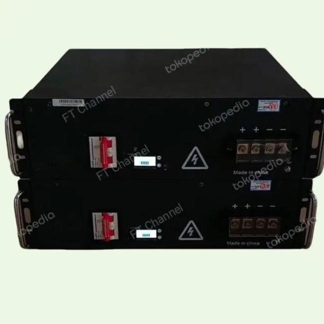 Baterai Lithium Lifepo4 12V 24V 48V 100Ah Battery Aki