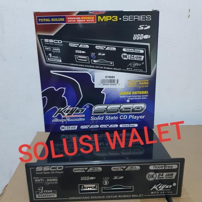 MP3 player SSCD Kiya suara walet
