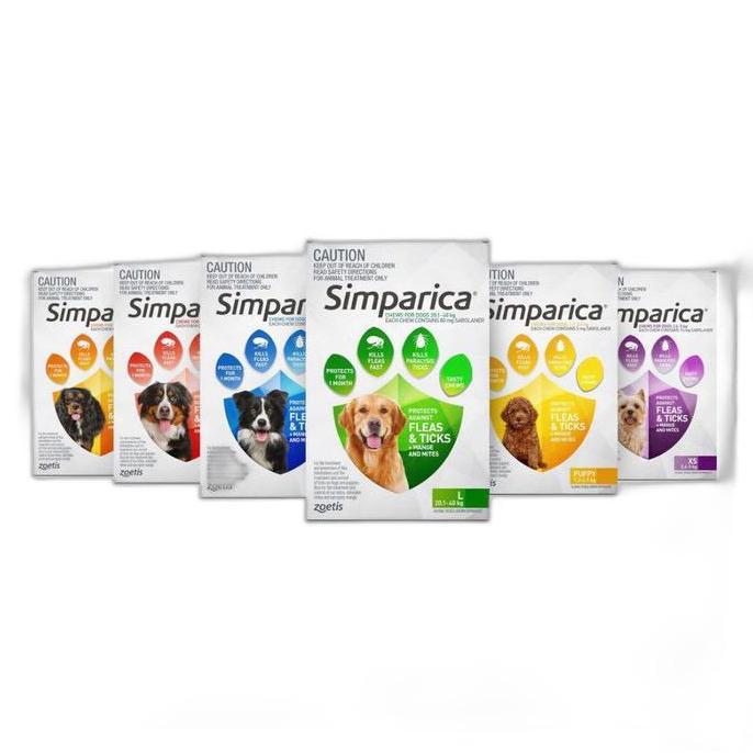 SIMPARICA DOG (OBAT KUTU ANJING)