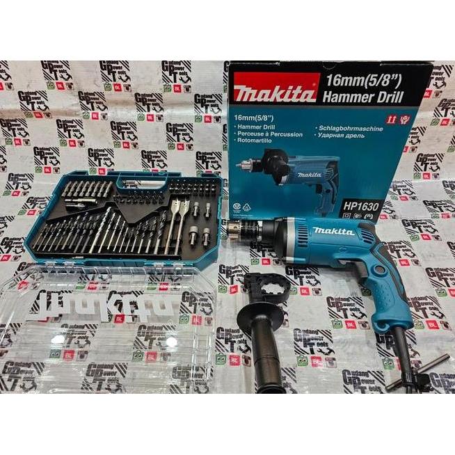Paket Mata Bor 70Pc Mesin Bor Besi Beton Tembok Tangan Makita 1630