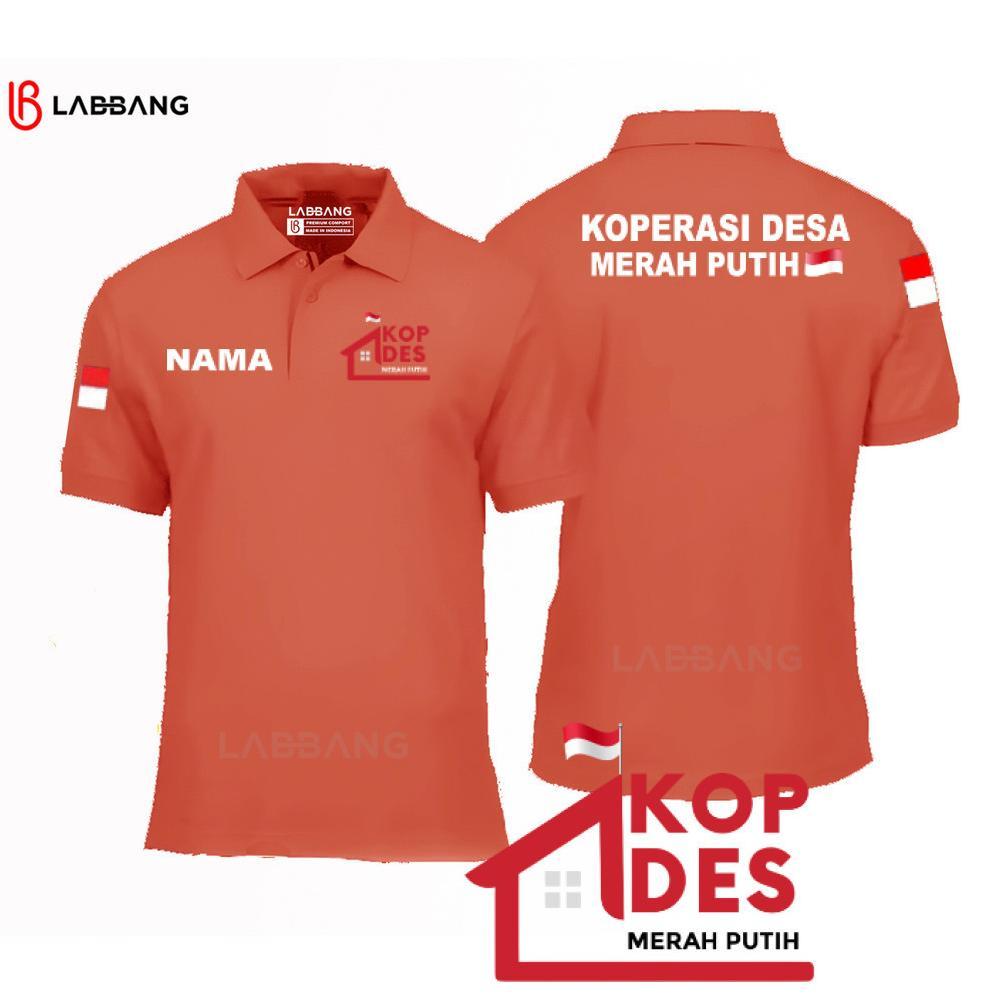 Best Seller Baju Kerah Polo Shirt Pria Wanita  Db Kopdes Koperasi Desa Merah Putih Koperasi Indonesi