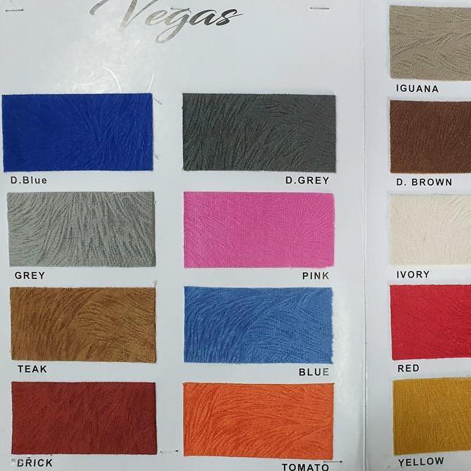 Kain Bludru Beludru / Suede Halus Import - Vegas (Sofa, Jok, Kursi)