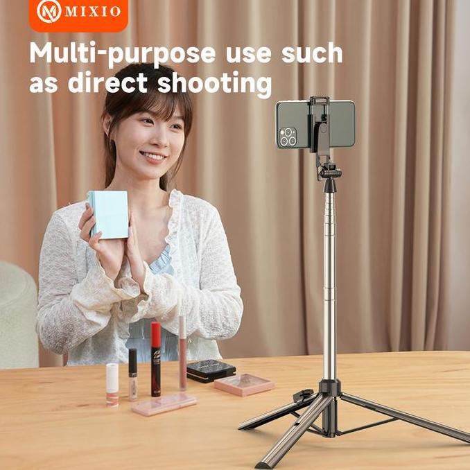 Cellulare- Mixio A31 Tongsis Bluetooth Selfie Stick Tripod