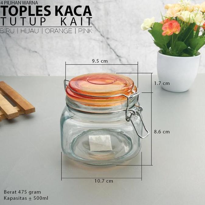 Sutoreji- Toples Keler Kaca Tutup Kait Kue Kering Lebaran Lucu Rna Random