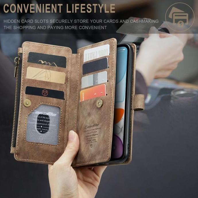 Samsung A33 5G Caseme C30 Slot kartu Cover Leather Wallet Case