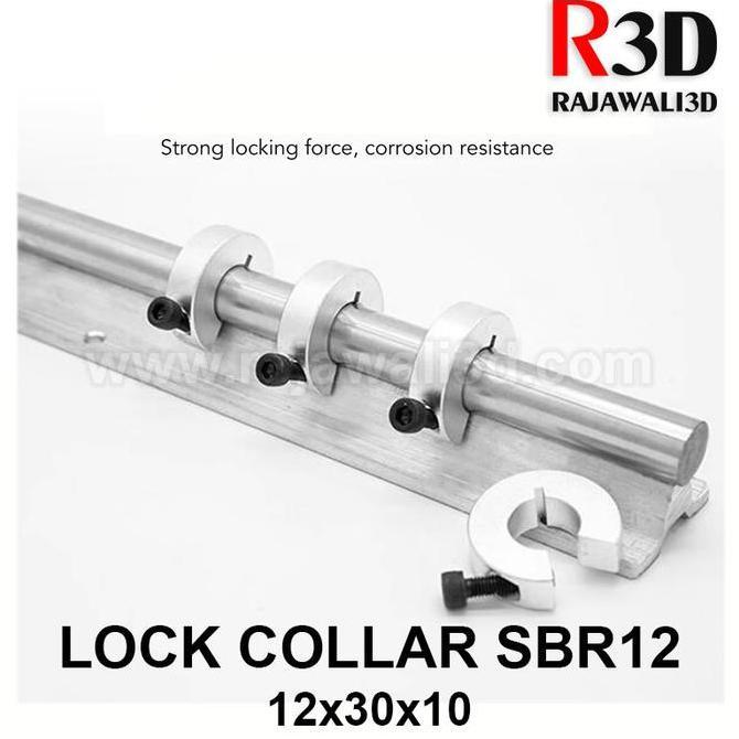 LockCollarSBR Lock Collar SBR Locking Collar SBR12mm Stainless Steel 12x30x10mm