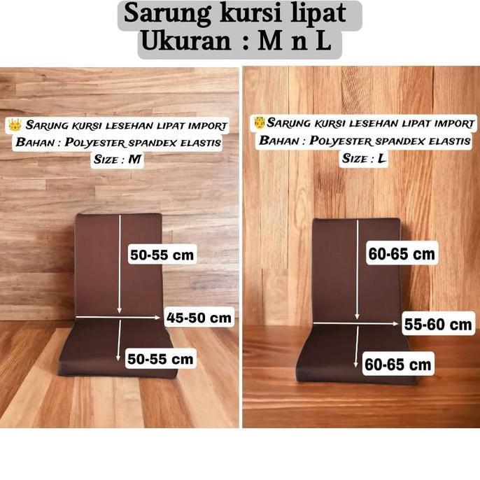 Sarung Kursi Lipat Lantai Stretch / Bahan Beludru Motif Timbul / Cover Kursi Lesehan Velvet Elastis