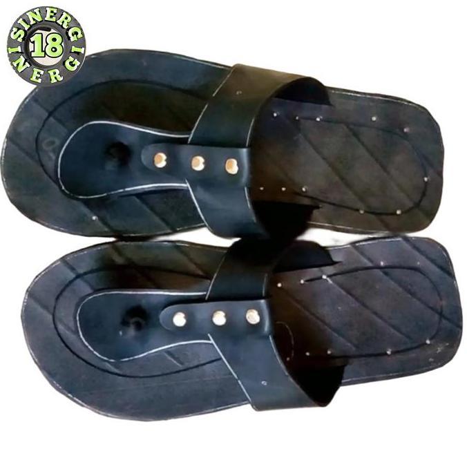 Kingg- Sandal Pria/Sandal Karet Ban Bekas Mobil/Sandal Terumpah