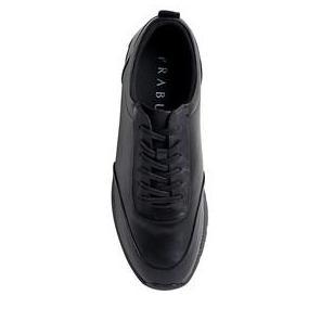 Kingg- Prabu - Panji All Black Sneakers Pria-Hitam Sneaker Casual Shoes Hitam
