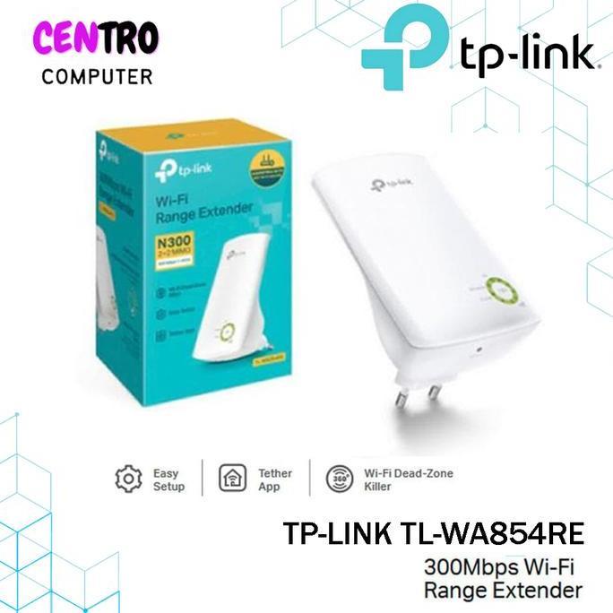 HARGA DISC - TP LINK Wifi Extender TL WA854RE MIMO TP Link Wifi Repeater N300 Wifi