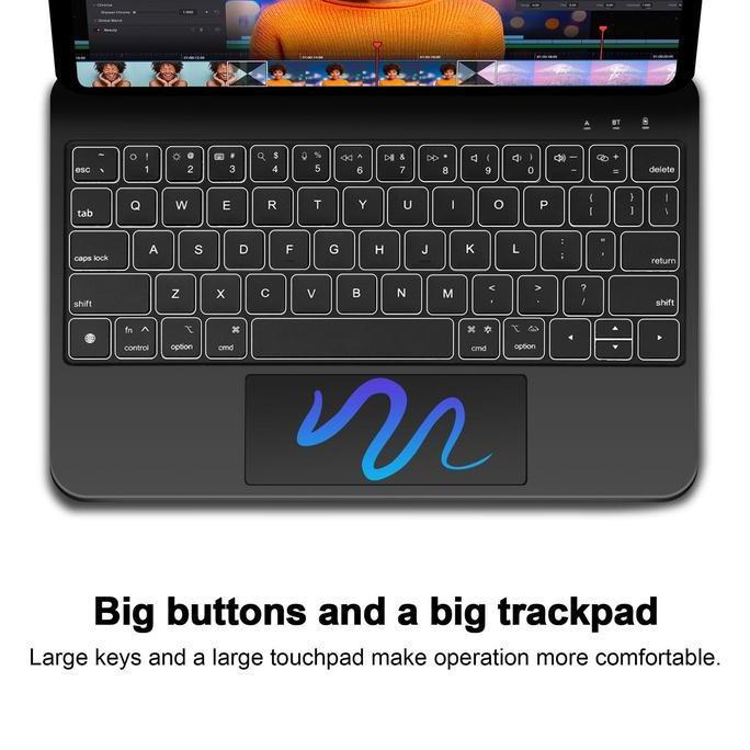 EXCLUSIVE KOHCUN [GOOJODOQ/HANYA KEYBOARD] 2025 New Magic Keyboard Case For iPad Air 4 Air5 iPad Pro