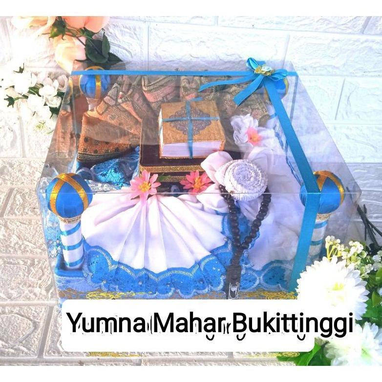 Best Seller Mahar Seperangkat Alat Sholat/Mahar Pernikahan/ Hantaran / Seserahan / Mukenah Seserahan
