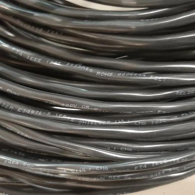 1032A Belden Kabel AWG18 1 pair black meteran / eceran