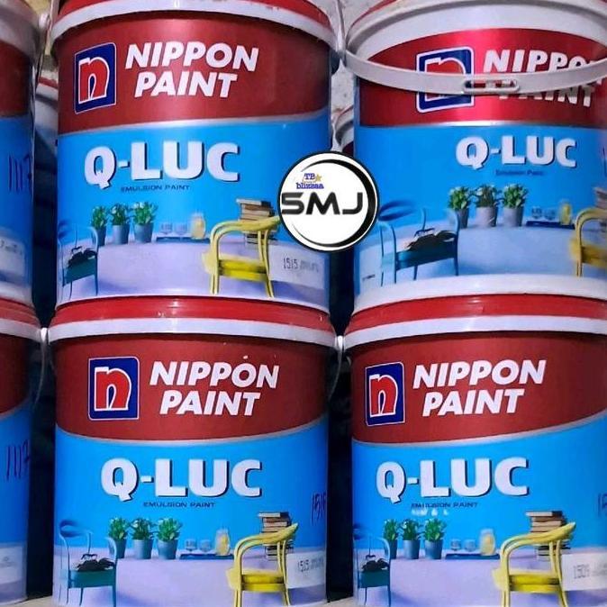 Cat Tembok QLUC 5kg Qluc Aneka Warna Extra White 1501 White 1505 Q-LUC Nippon Paint