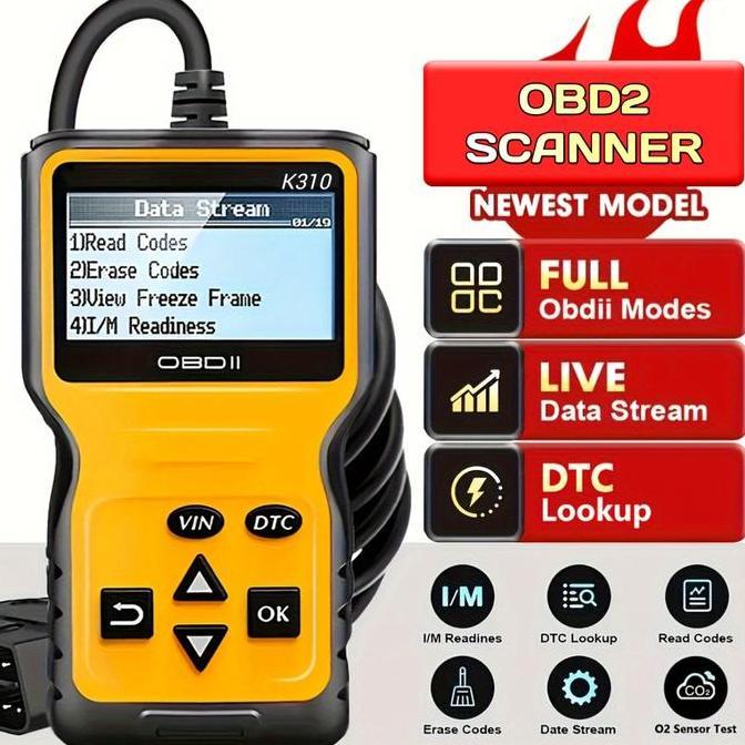 Obd2 Scanner Mobil Alat Scaner Mobil Obd Ii Diagnoctic Reader V310
