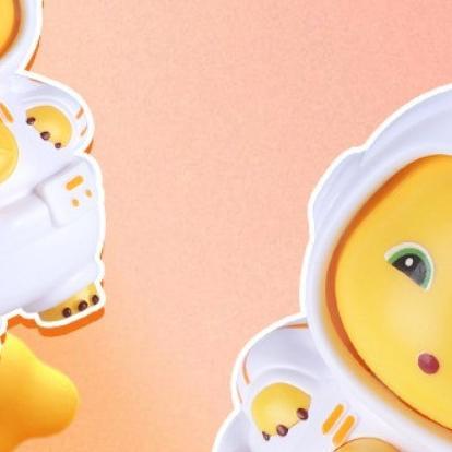 Boneka Astronot Nailong Berubah Wajah Naga Susu Tas Ekspresi Lucu 3 Ekspresi Wajah Mainan Anak