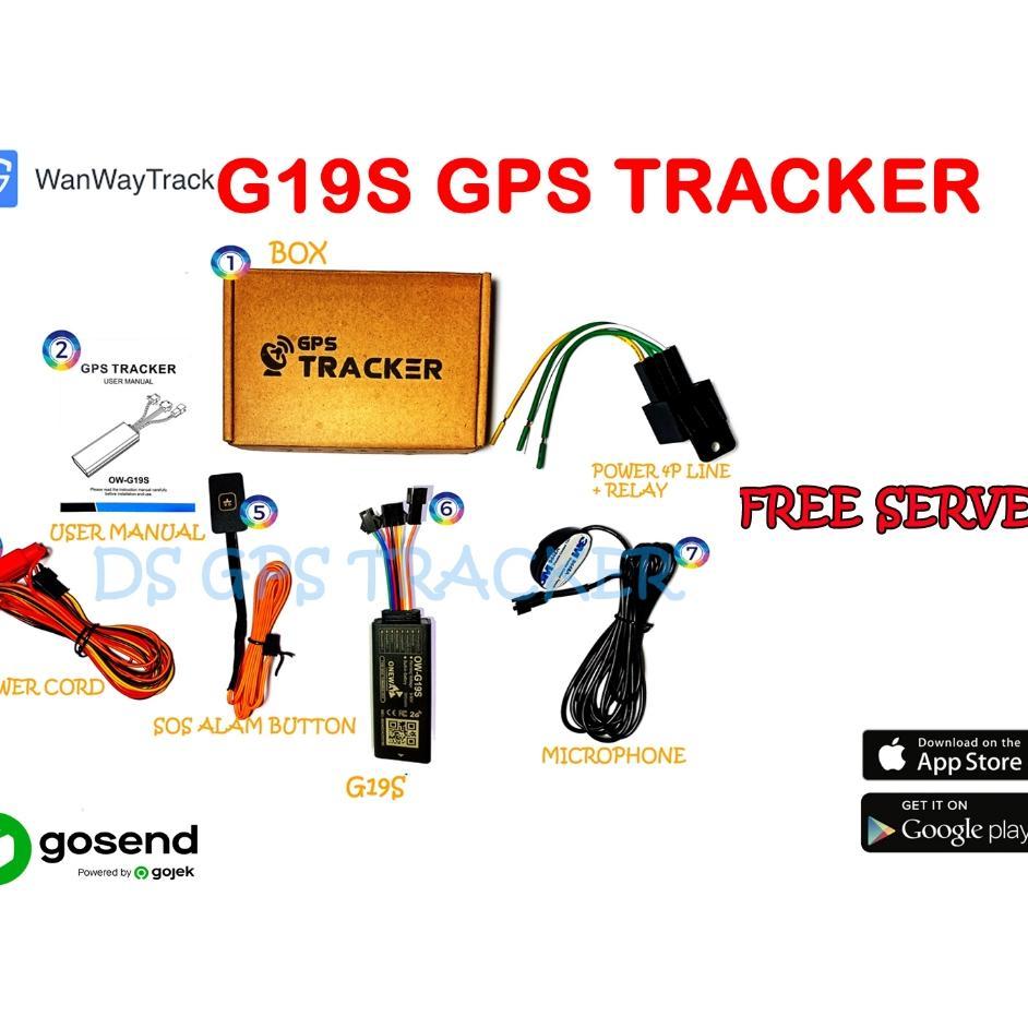 Wanwaytrack Gps Tracker G19S Sadap_Suara + Matikan Mesin
