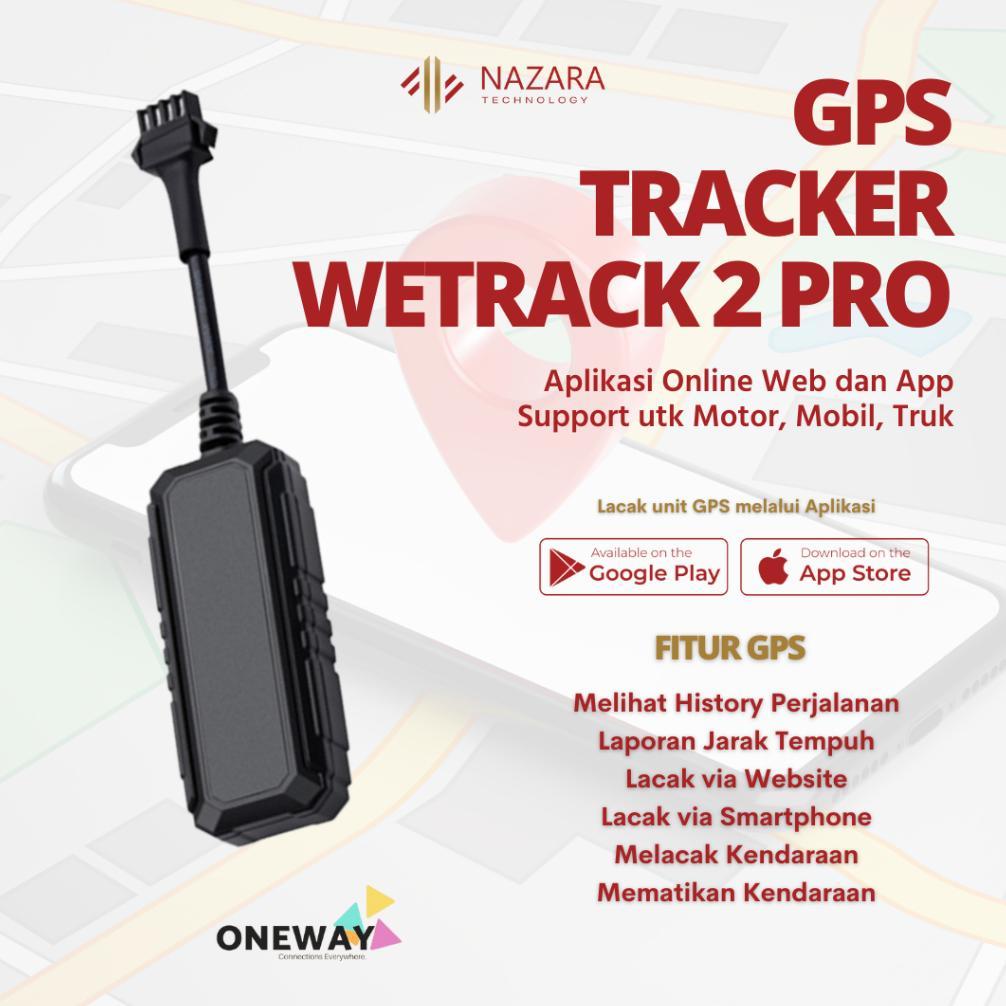 Gps Tracker Motor Mobil Oneway Wetrack 2 Pro
