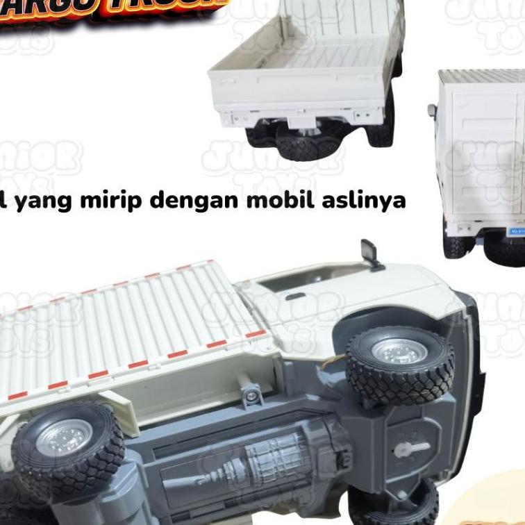 Mobil Remote Control Rc Pick Up Box Cargo Truck Miniatur Carry Apv Mainan Rc Mobilan Truk Barang