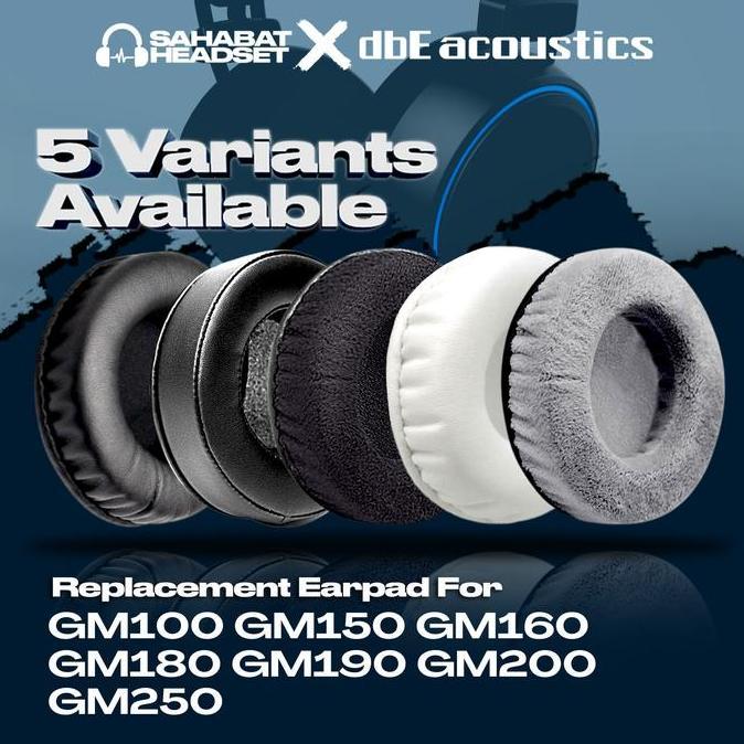 Earpad Ear Cushion Earcup DbeGM100 GM150 GM160 GM190 GM180 GM200 GM250