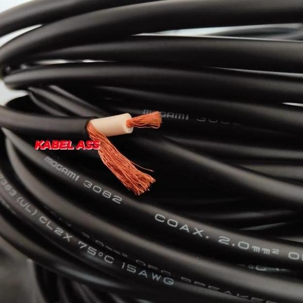 kabel speaker mogami 3082 kabel speaker 22mm coaxial