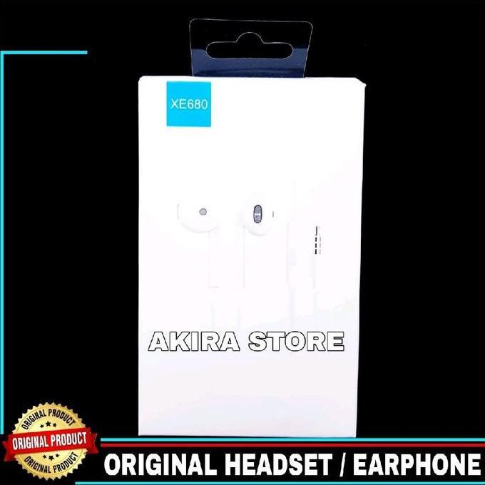 HEADSET EARPHONE VV Y16 Y19 Y21T Y22 Y51 Y51A Y53S Y75 5G ORIGINAL Mikrofon Bawaan
