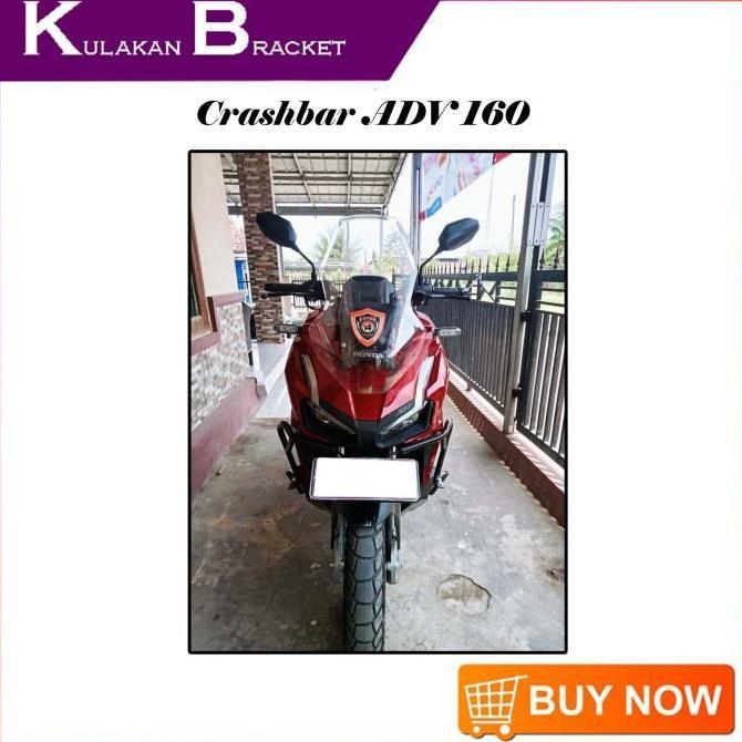 CRASHBAR HONDA ADV 160 CRASHBAR ADV 160 PRESISI DAN PNP Original