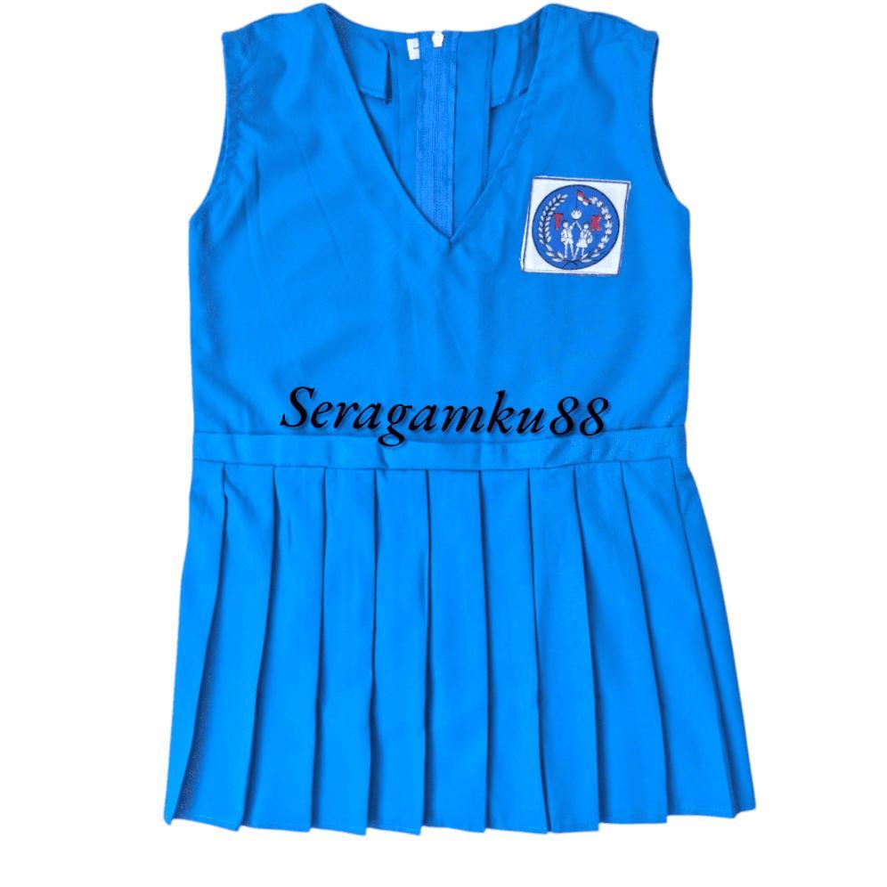 Diskon Seragam Tk Nasional Biru Binhur Mrek Tular / Seragam Tk Putih Biru Pendek / Seragam Anak Tk P