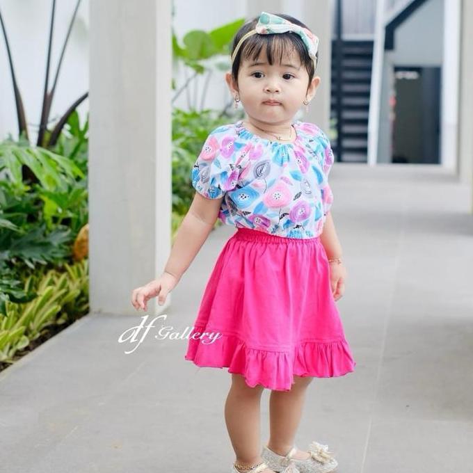 Baju Bayi SABRINA One Set SETELAN ROK ANAK pakaian baby girl