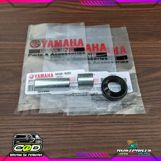 Satu Set Seal Dan Bosh Roda Yamaha Y125Z Bosh Collar Tromol Depan Belakang Yamaha Y125Z Bosh Nap Gea
