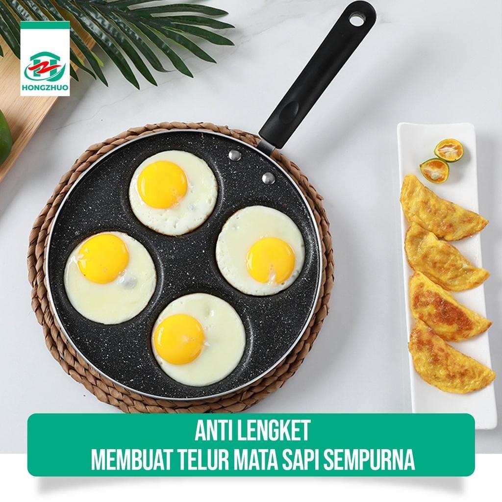 Hongzhuo Panci Penggorengan Telur Pancake/Panci Steak Grill Egg Telur Omelet Pan Breakfast / Hamburg