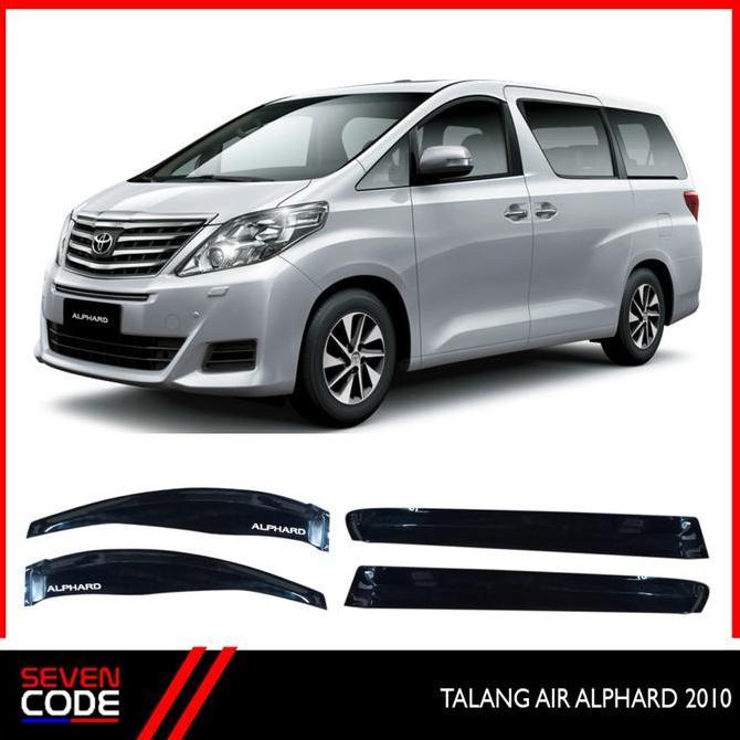 Talang Air Alphard 2010 Lama / Side Visor Alphard 2010 Hemat