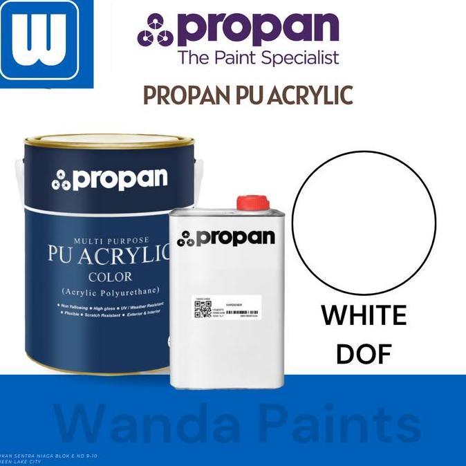 Selikobrter - Cat PU Acrylic PU PROPAN PU PUC-786-2K White Doff (5 LITER)