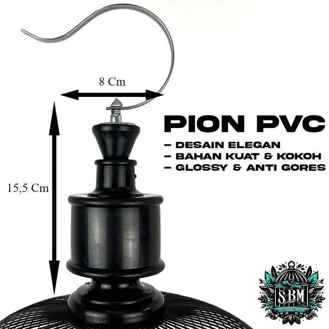 PION SANGKAR LOVEBIRD PVC WARNA MERAH | PION SANGKAR KANDANG BURUNG LOVEBIRD PARKIT KENARI