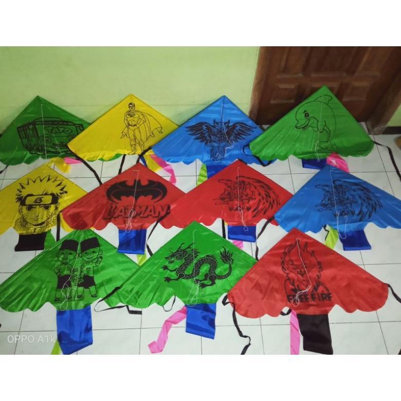 ASSALAMSHOP LAYANGAN KAIN LIPAT / GROSIR & ECER LAYANG LAYANG KAIN SABLON TERMURAH VIRAL