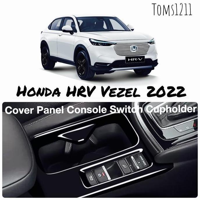 * COVER CUP HOLDER BRAKE SWITCH HONDA HRV VEZEL 2022 UP *