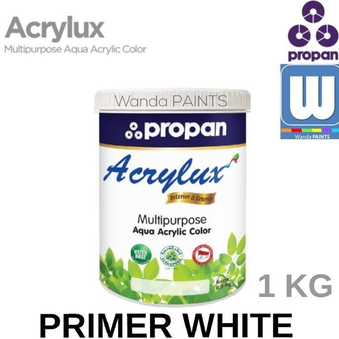 Selikobrter - PROPAN ACRYLUX Cat Dasar Primer Putih AAP 950 (1 KG)
