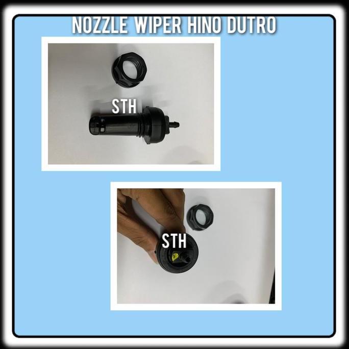 NOZZLE WIPER HINO DUTRO SUDAH BERIKUT MUR NOZZLE WIPERNYA SIAP KIRIM