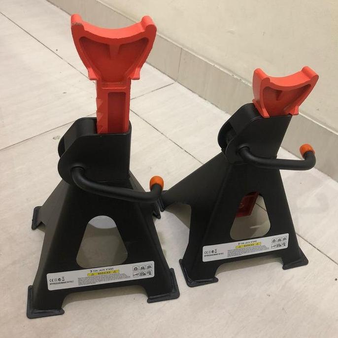 Murah Dongkrak Tahanan Mobil 3Ton/Jack Stand Mobil 3Ton 1 Set Isi 2 Pcs