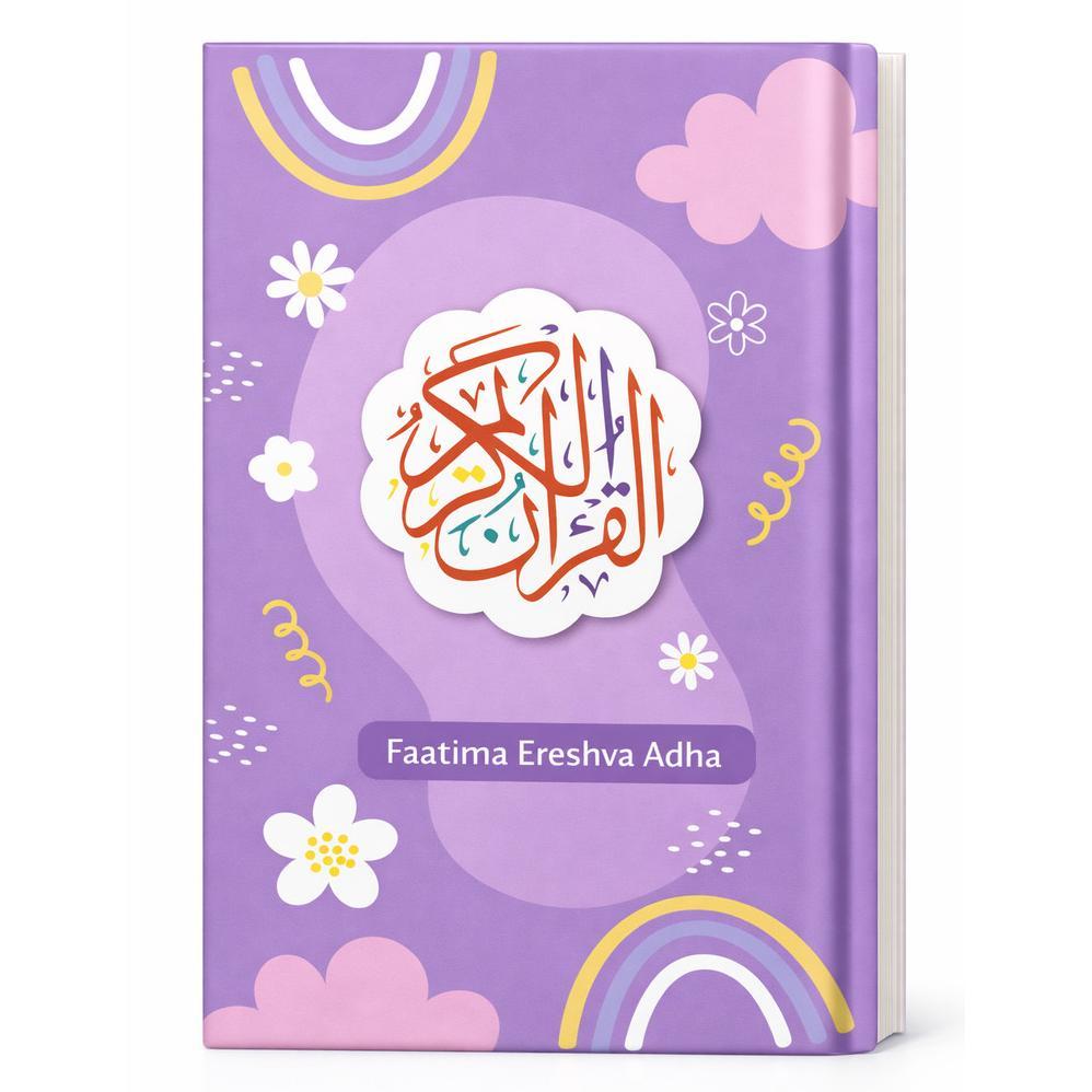 BEST SELLER ALQURAN CUSTOM NAMA A5 COVER QURAN TERJEMAHAN A6 LATIN BLOK WARNA