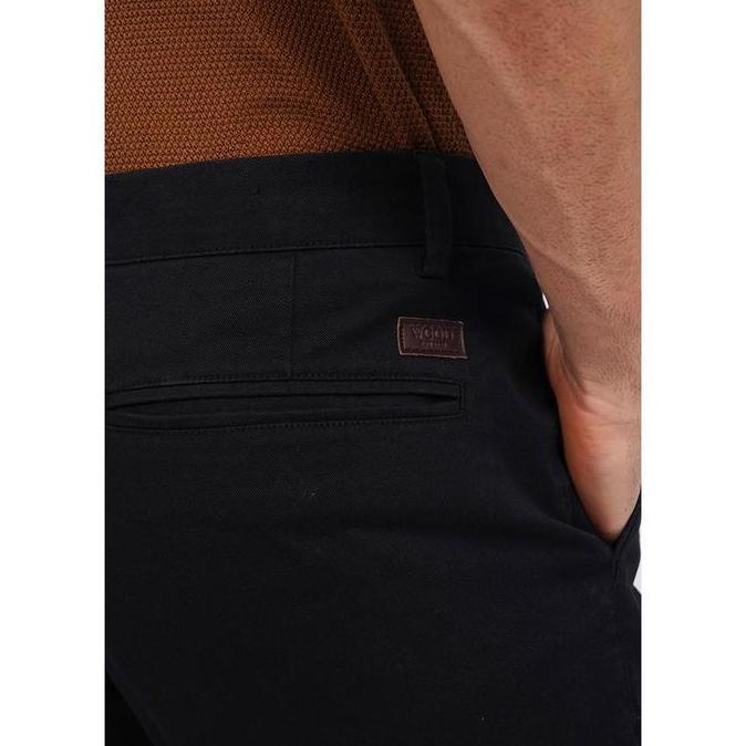 Wood Regular Fit Chinos Pants 2-Opxlxc225K141 Black