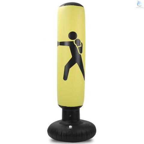 Dandimstoree - Samsak Tinju Berdiri Samsak Dewasa Standing / Samsak Tinju Portable Bisa Isi Air Atau