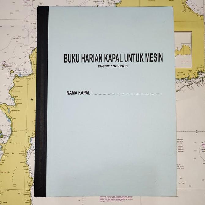 jozzymary - buku harian kapal untuk mesin / engine log book / buku jurnal mesin