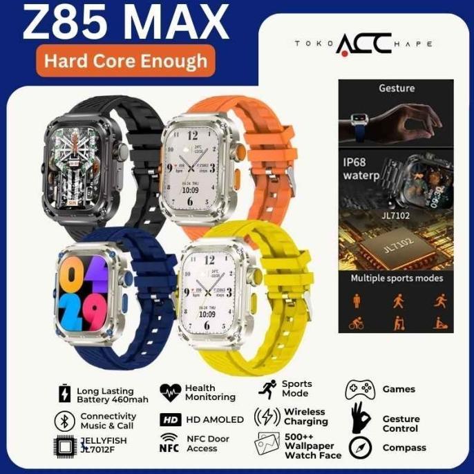 Flash Sale Smartwatch Z85 / Z83  Max/Ultra Adv Amoled & Nfc Support  Android & Ios