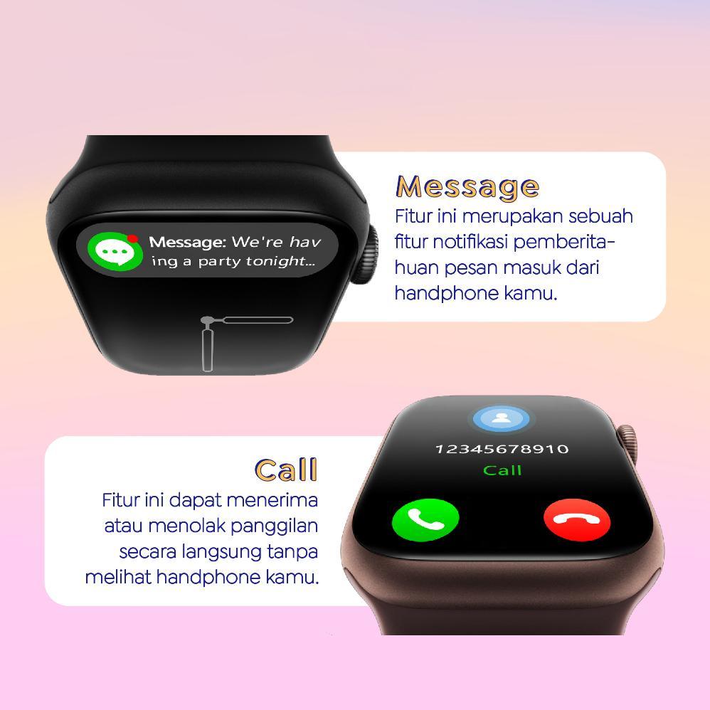 BestPromo 100% OriLds Watch Series 10 Smart Watch 10 45Mm Ip68 Tahan Air Smartwatch Bluetooth Olahra
