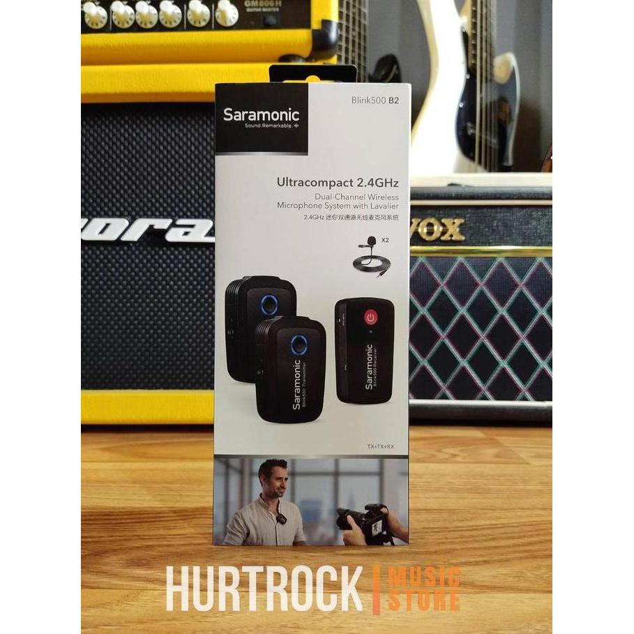 TERLARIS SARAMONIC BLINK B2 PERSON WIRELESS CLIP-ON MIC WITH LAVALIERS