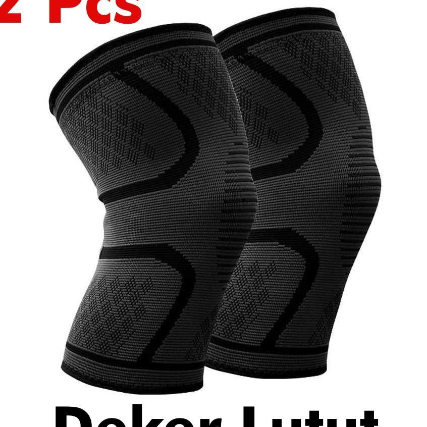Deker Lutut 2 Pcs Futsal Volly Sepasang Kneepad Knee Pad Pelindung Olahraga Kesehatan Bola Basket Gy