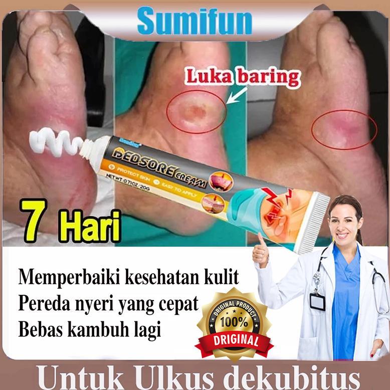 Krim Luka Baring Penyembuhan Luka Luka Diabete Skrim Dekubitus Mengobati Dekubitus 20g Termurah