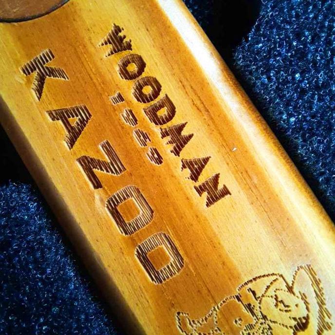 NEW KAZOO WOODMAN 1969 BAHAN KAYU + MEMBRAN + CASE ORI